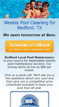 Mobile Screenshot of bedfordpoolmaintenance.com